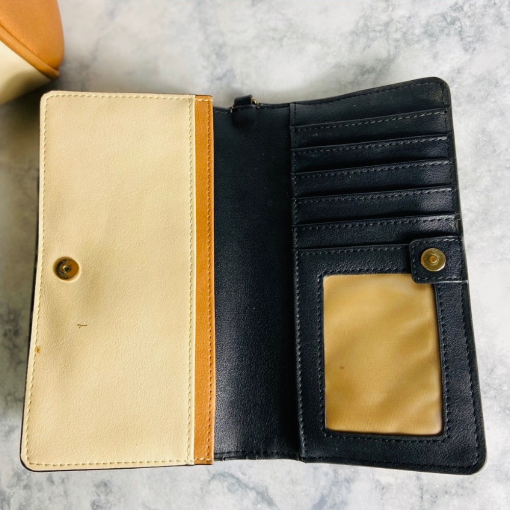 Aldo Crossbody Tote w/matching wallet - Picture 5 of 7